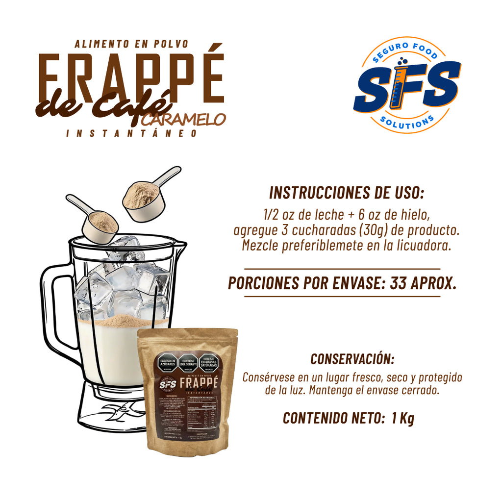 FRAPÉ CAFÉ CARAMELO X 1 Kg