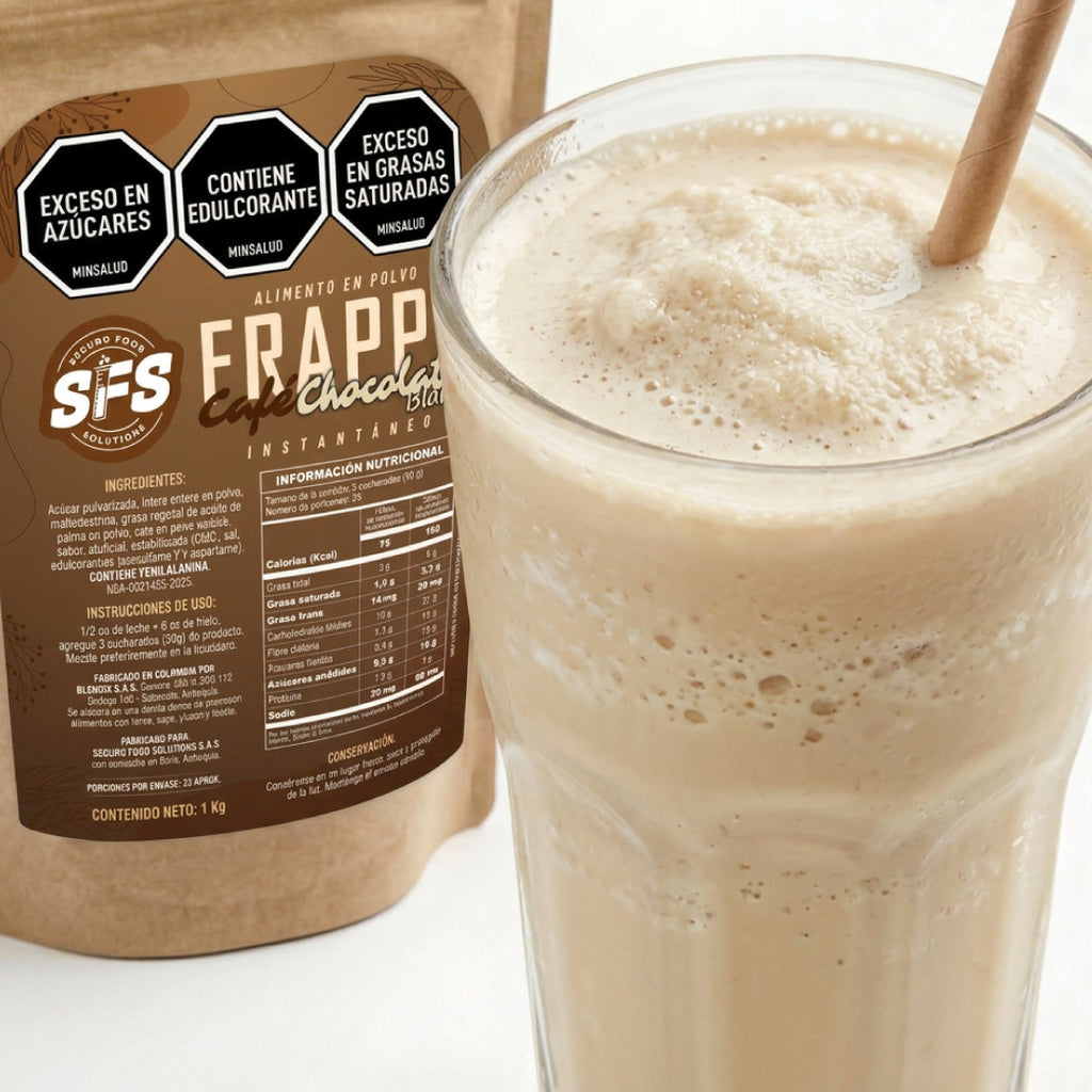 FRAPÉ CAFÉ CHOCOLATE BLANCO X 1 Kg