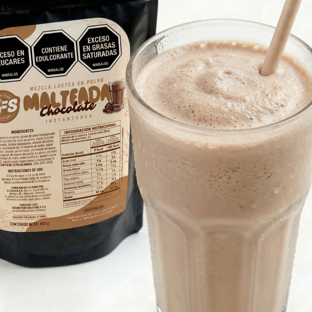 MALTEADA DE CHOCOLATE X 800 G