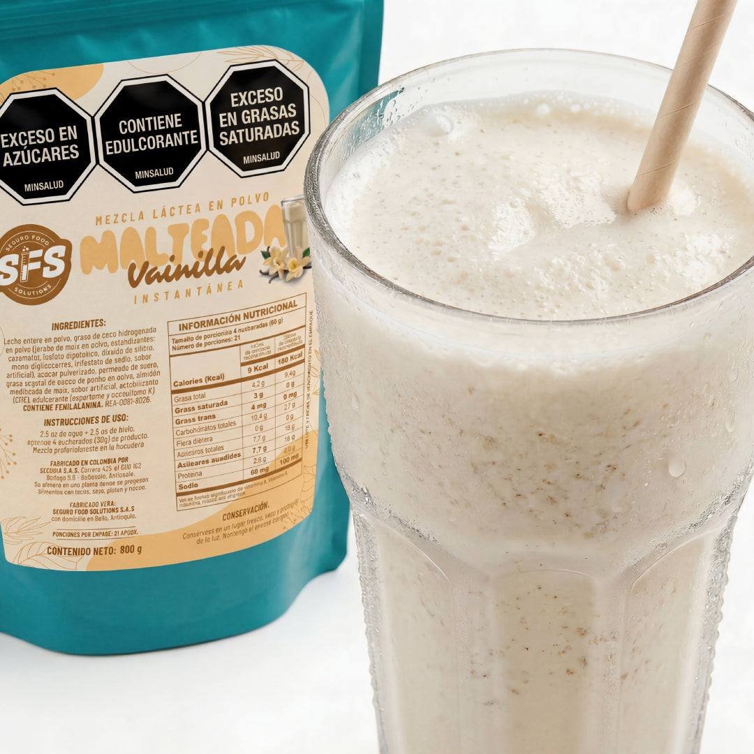 MALTEADA DE VAINILLA X 800 G