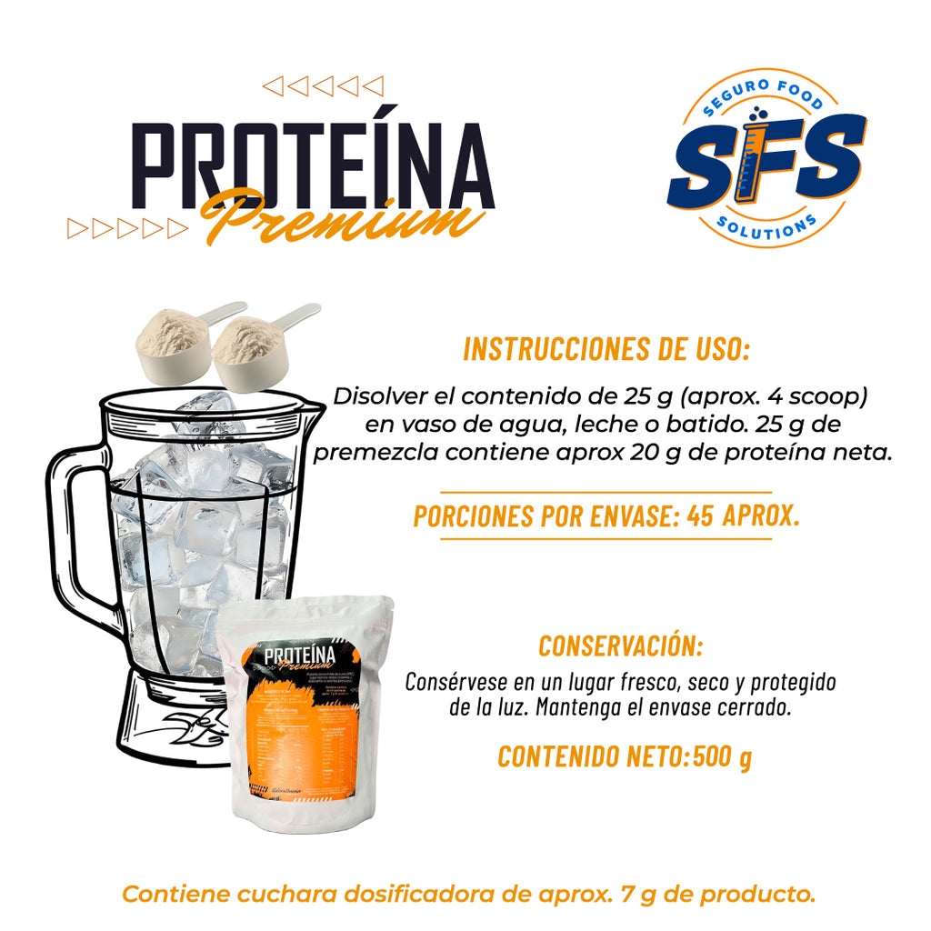 PROTEÍNA CONCENTRADA DE SUERO SABOR VAINILLA X 0,5 Kg